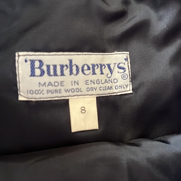 Vintage Burberry skirt Sz 8 (fits a 0) - Picture 4 of 4
